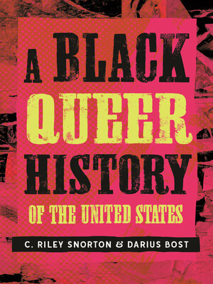 cover image of A Black Queer History of the United States